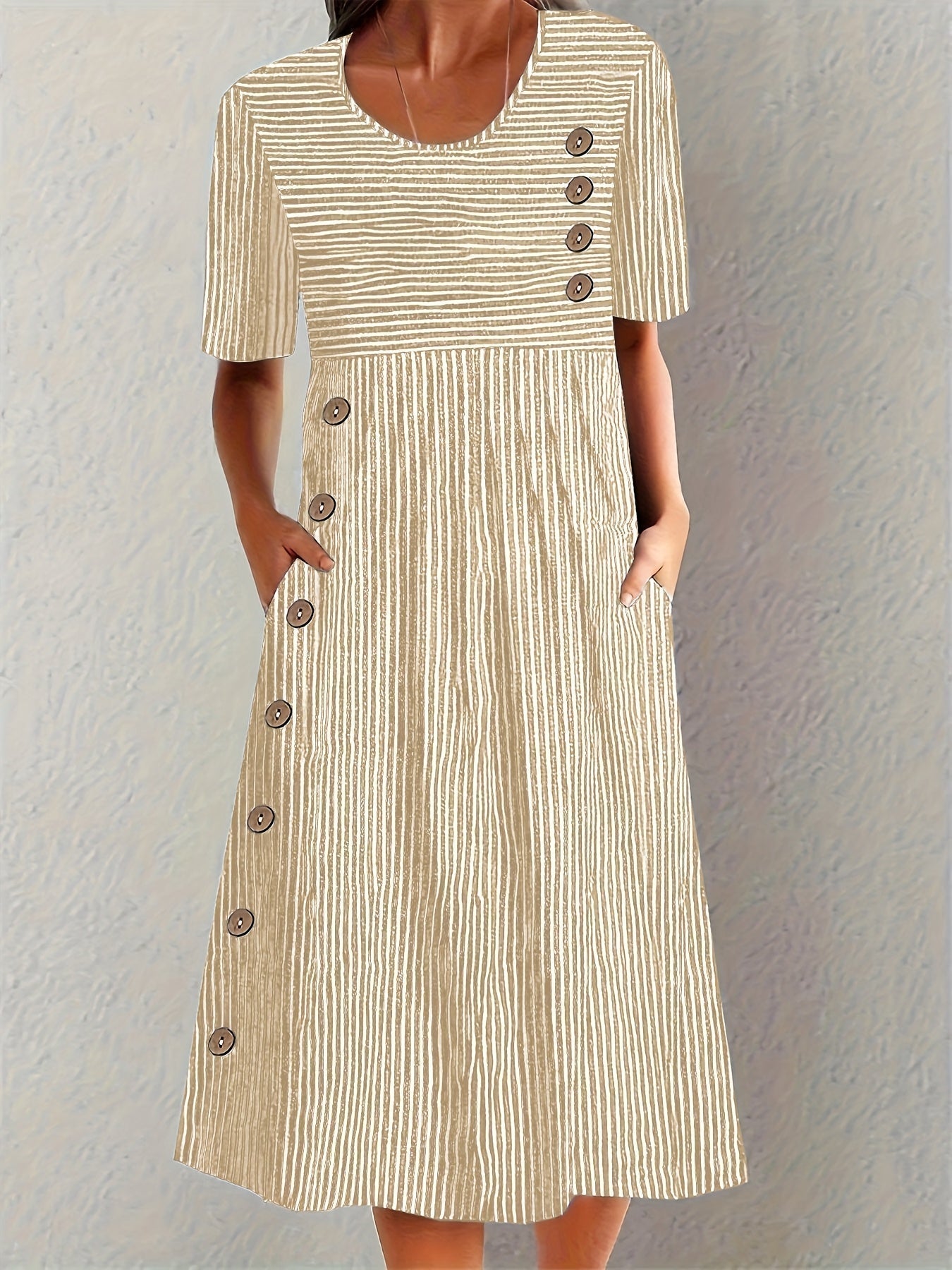 Belle | Vestido de verano a rayas