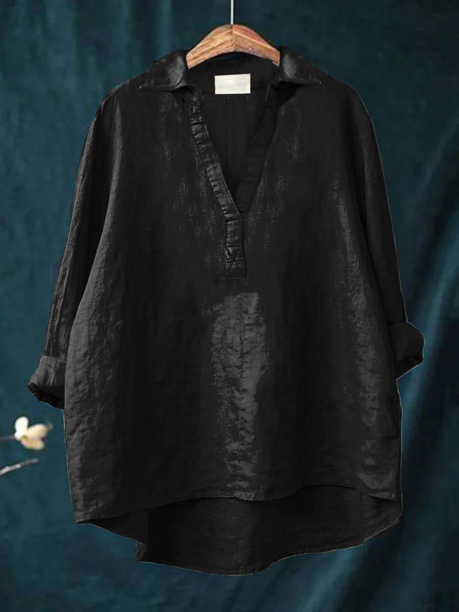 Lucía | Blusa de lino elegante para el verano