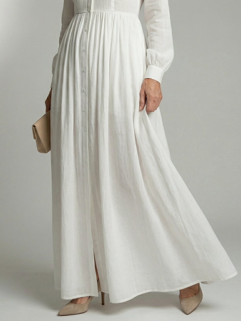 Lioren | Vestido maxi de caída suave