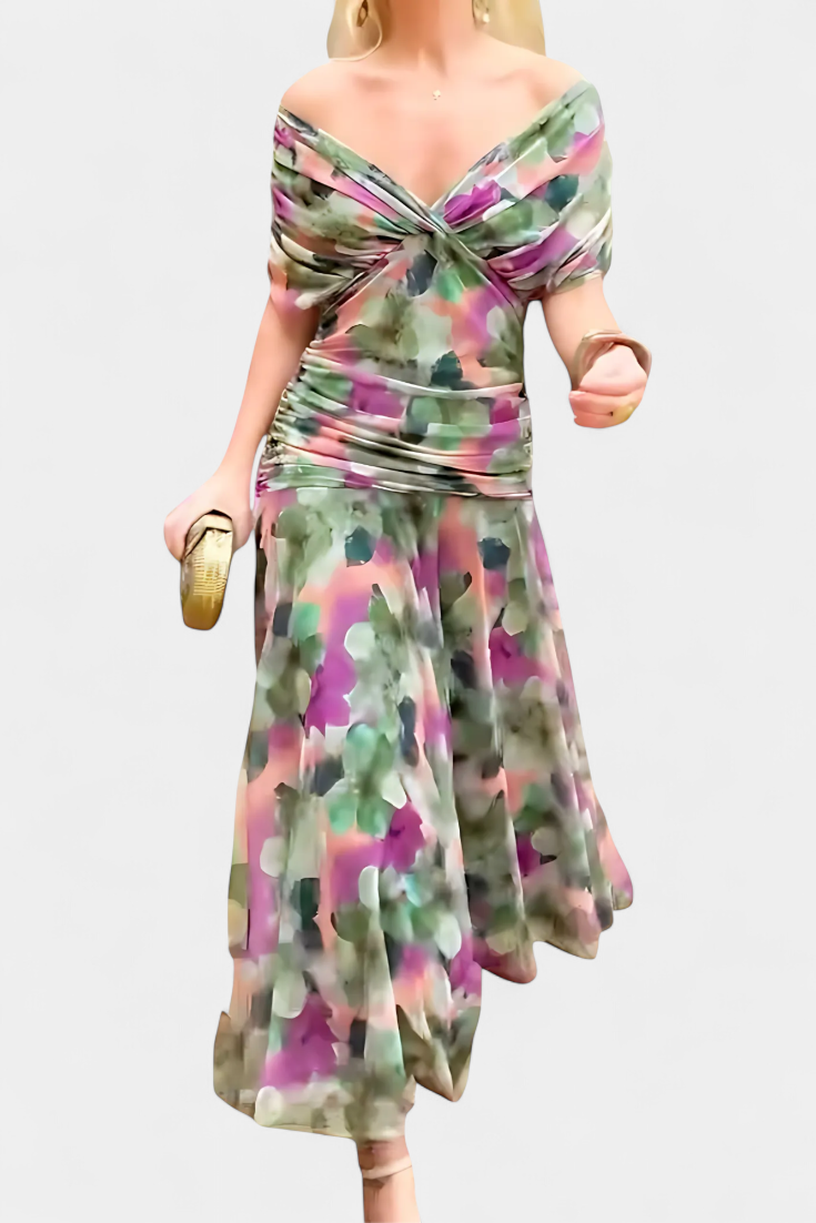 Alizée™ — Vestido floral con gracia etérea