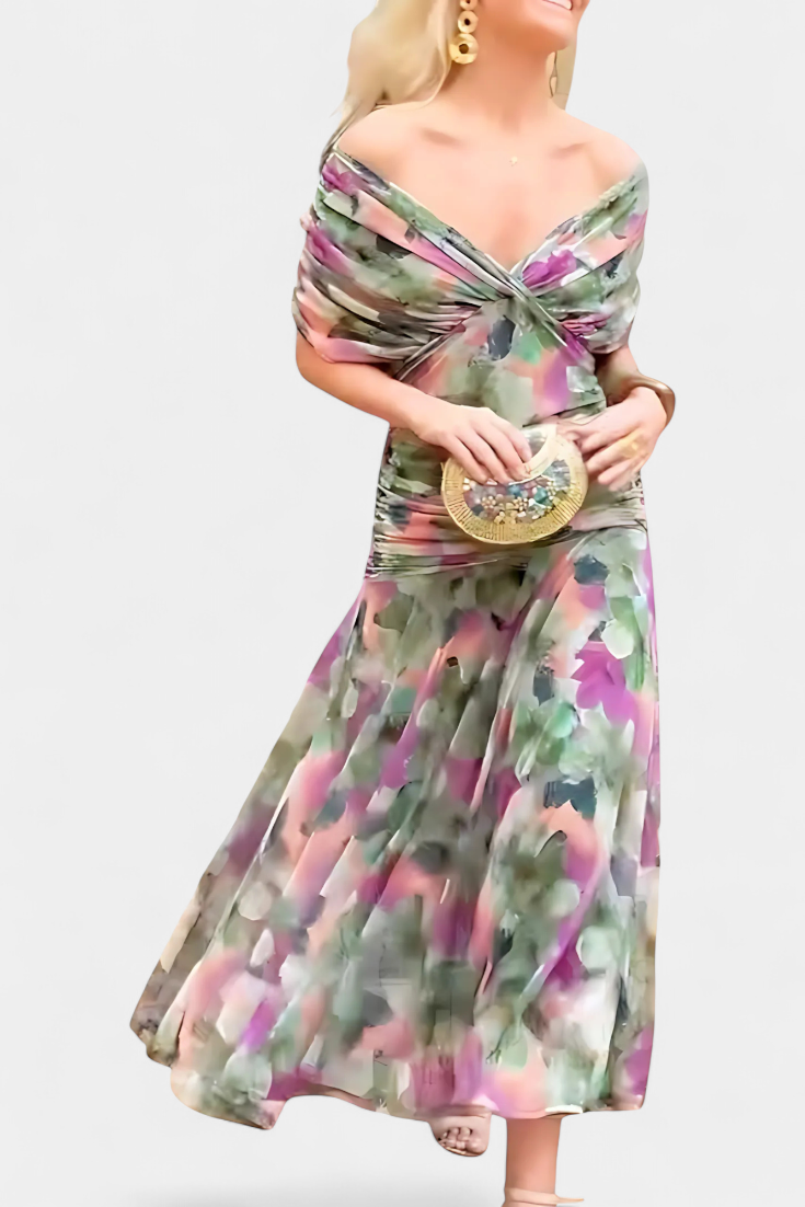 Alizée™ — Vestido floral con gracia etérea