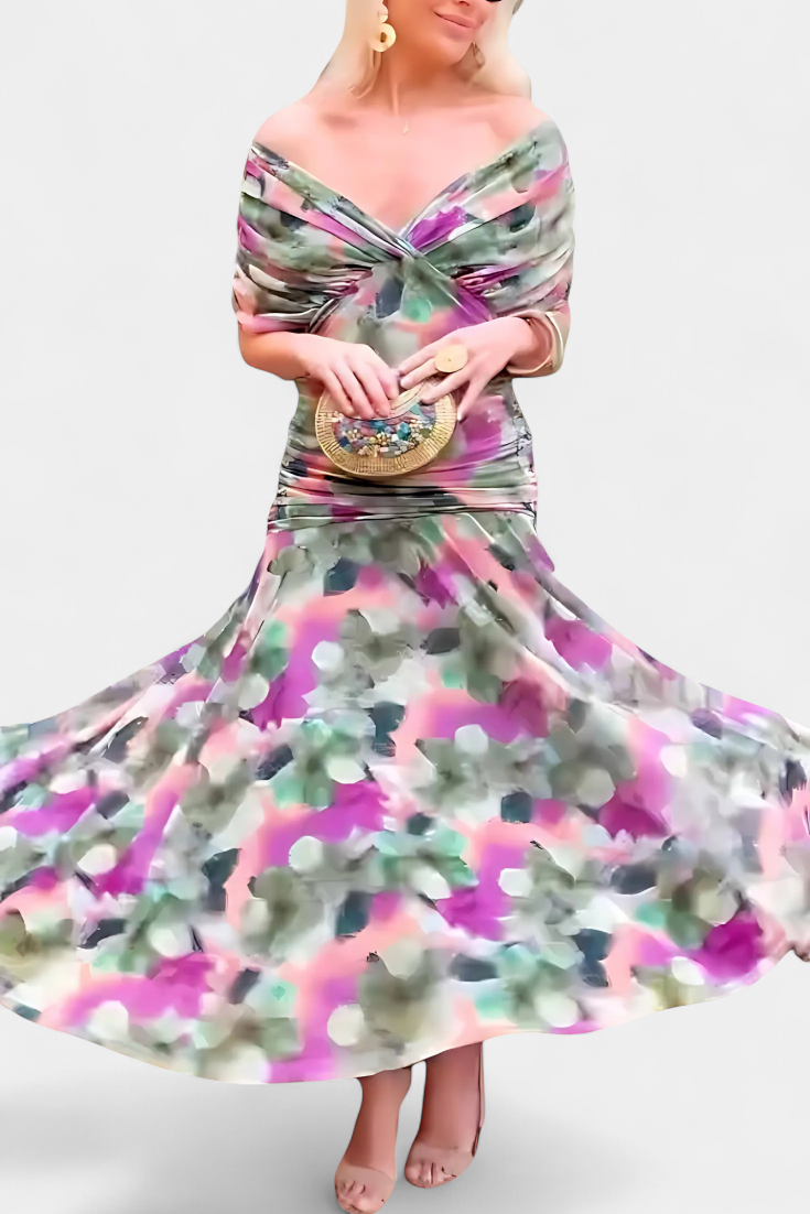Alizée™ — Vestido floral con gracia etérea