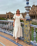 Vestido Laura Beige