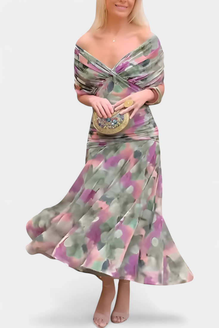 Alizée™ — Vestido floral con gracia etérea