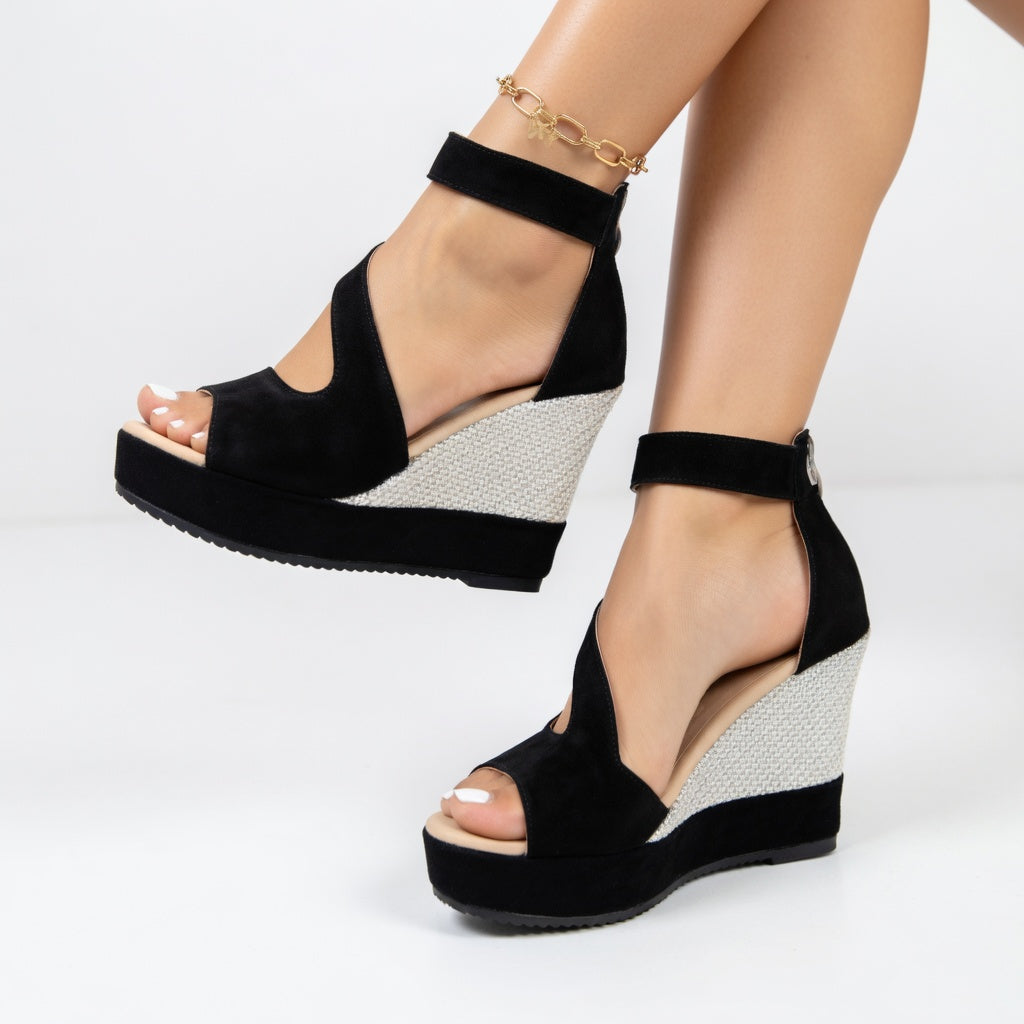 Séréna™ — Sandalias de cuña cómodas y estabilidad elegante