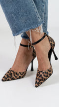 Léontine™ — Zapatos de tacón elegantes con estampado audaz para mujer