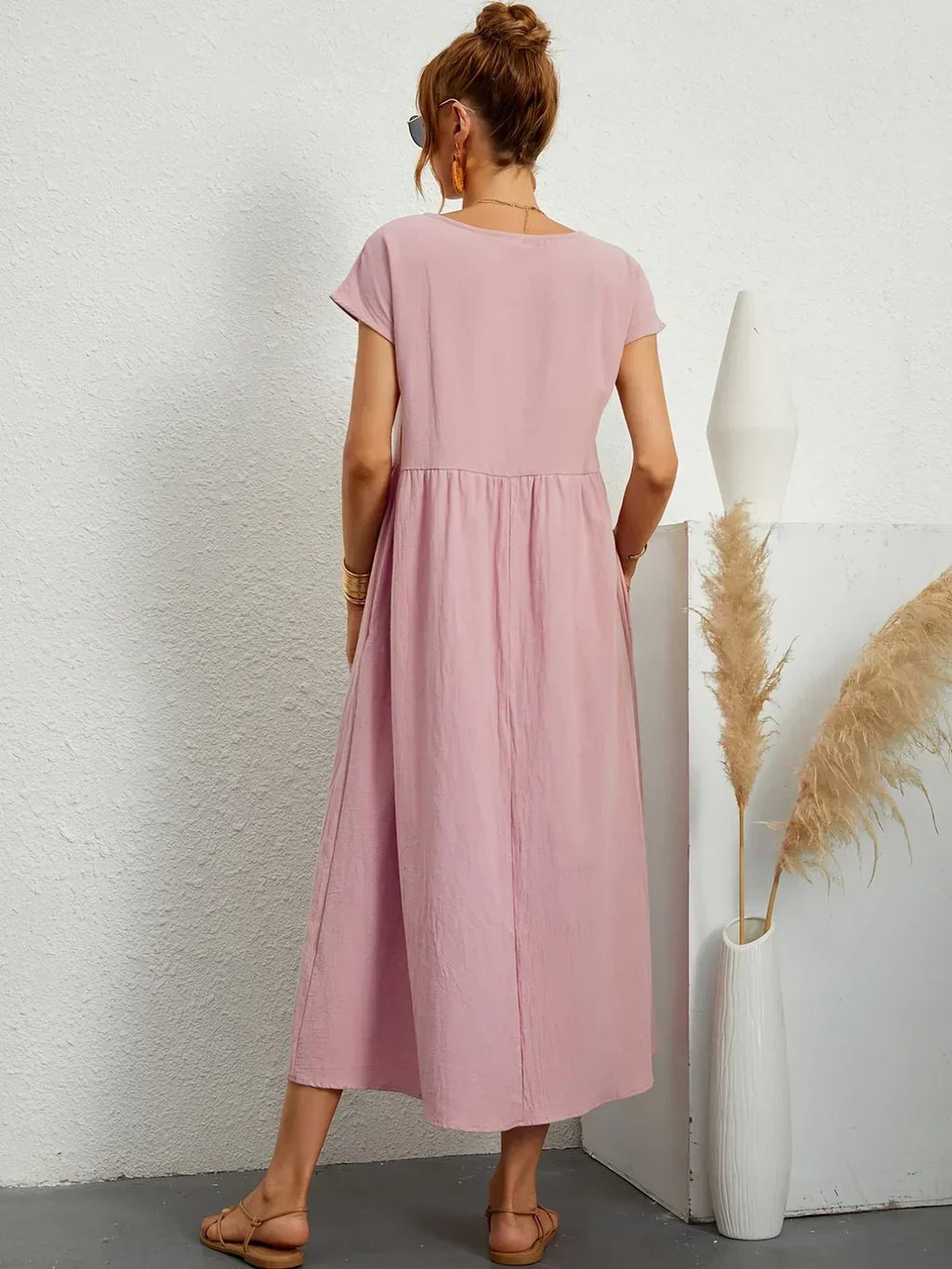 Gabrielle™ - Vestido midi fluido, elegancia atemporal