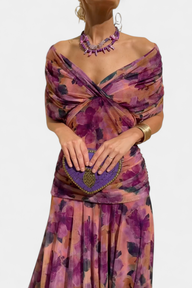 Alizée™ — Vestido floral con gracia etérea