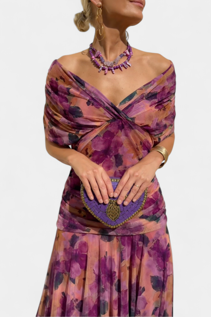 Alizée™ — Vestido floral con gracia etérea