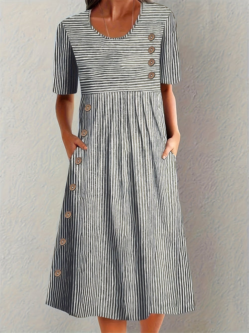 Belle | Vestido de verano a rayas