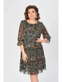 Oriane™ — Vestido floral elegante de estilo atemporal