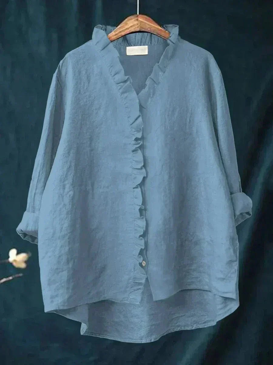 Delia | Blusa de lino