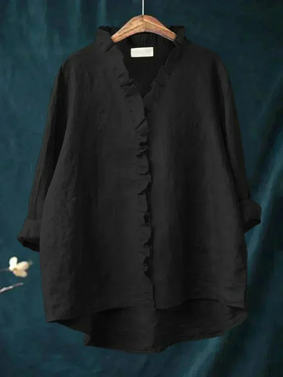 Delia | Blusa de lino